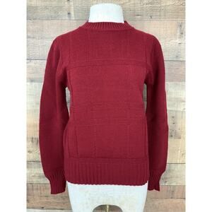 Vintage 1970s Acrylic Lightweight Knit Sweater Size Small USA Kate Collins